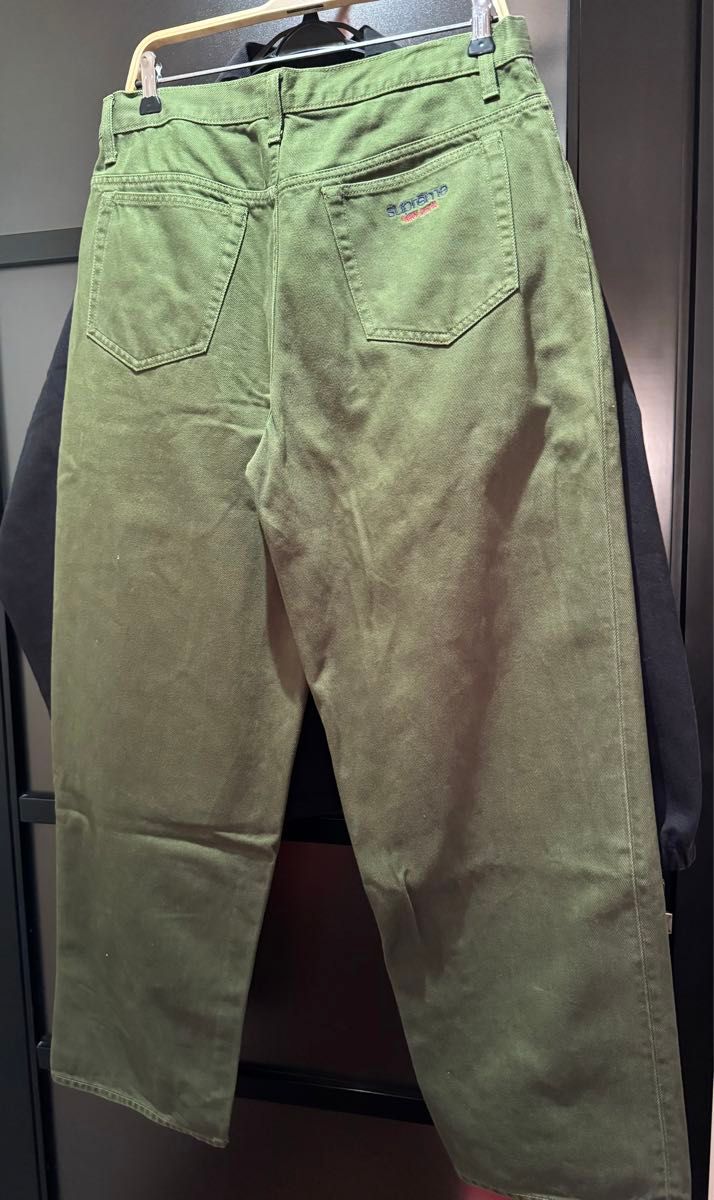 SUPREME Baggy Jean グリーン 30 シュプリーム バギー デニム SUPREME Baggy Jean グリーン 30 シュプリーム バギー デニム