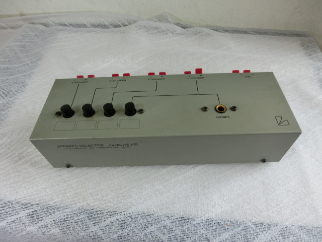 ☆Luxman・ラックスマン・スピーカーセレクター・AS-5Ⅲ・作動確認済・中古_画像1