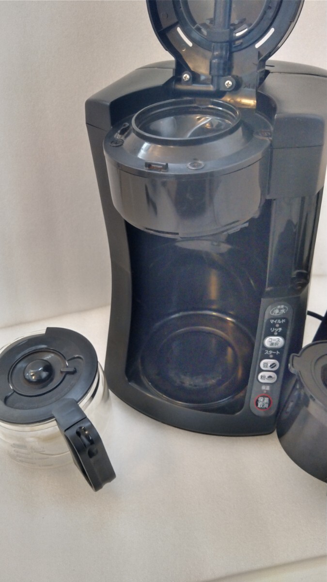 【稼働OK】　コーヒーメーカー　パナソニック NC-A55P 全自動　処分　ドリップ　_画像5