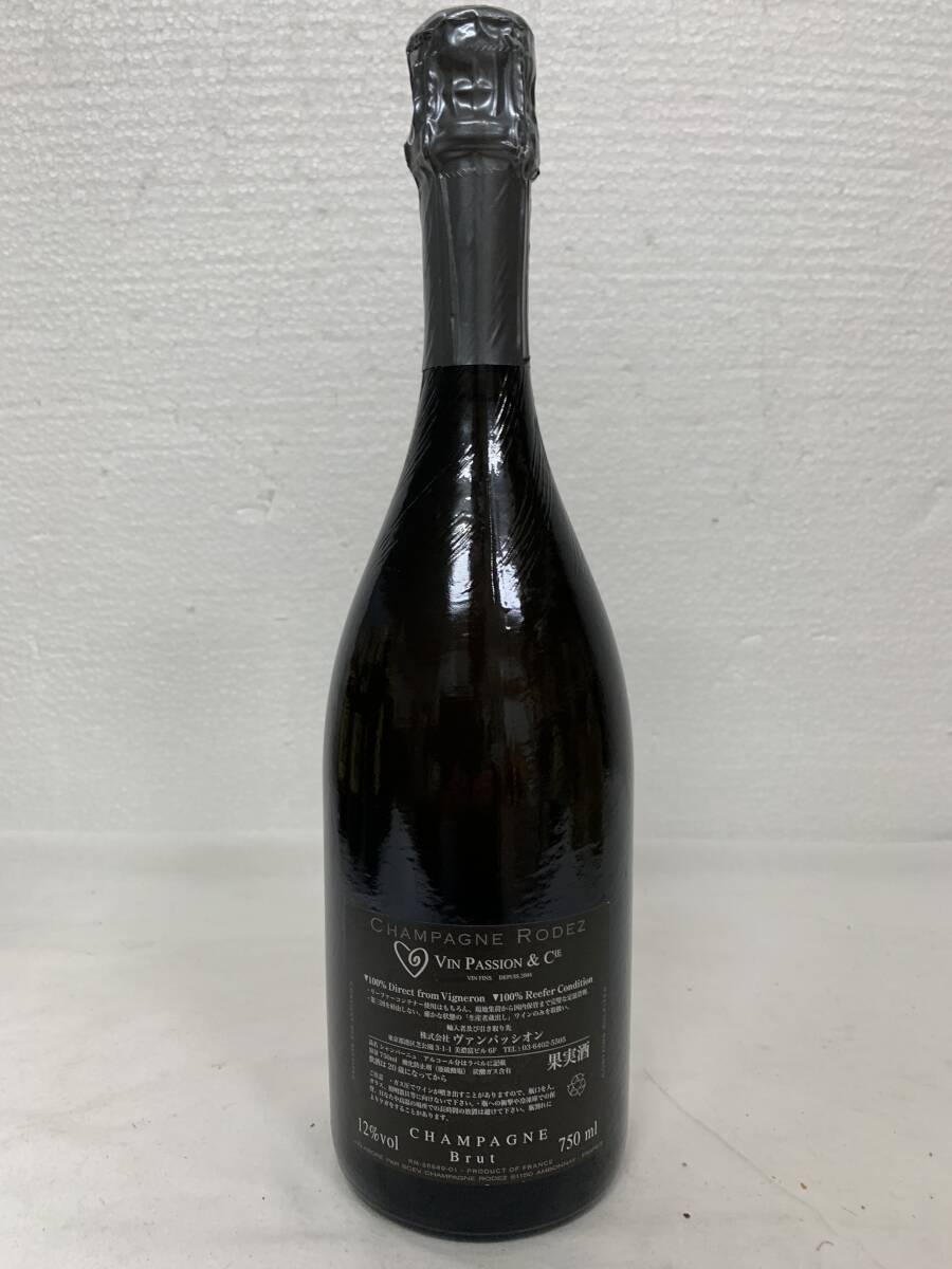 注目！【稀少　シャンパン】ERIC RODEZ エリックロデズ　アンボネイ　ブランドノアール　750ml 12% _画像3