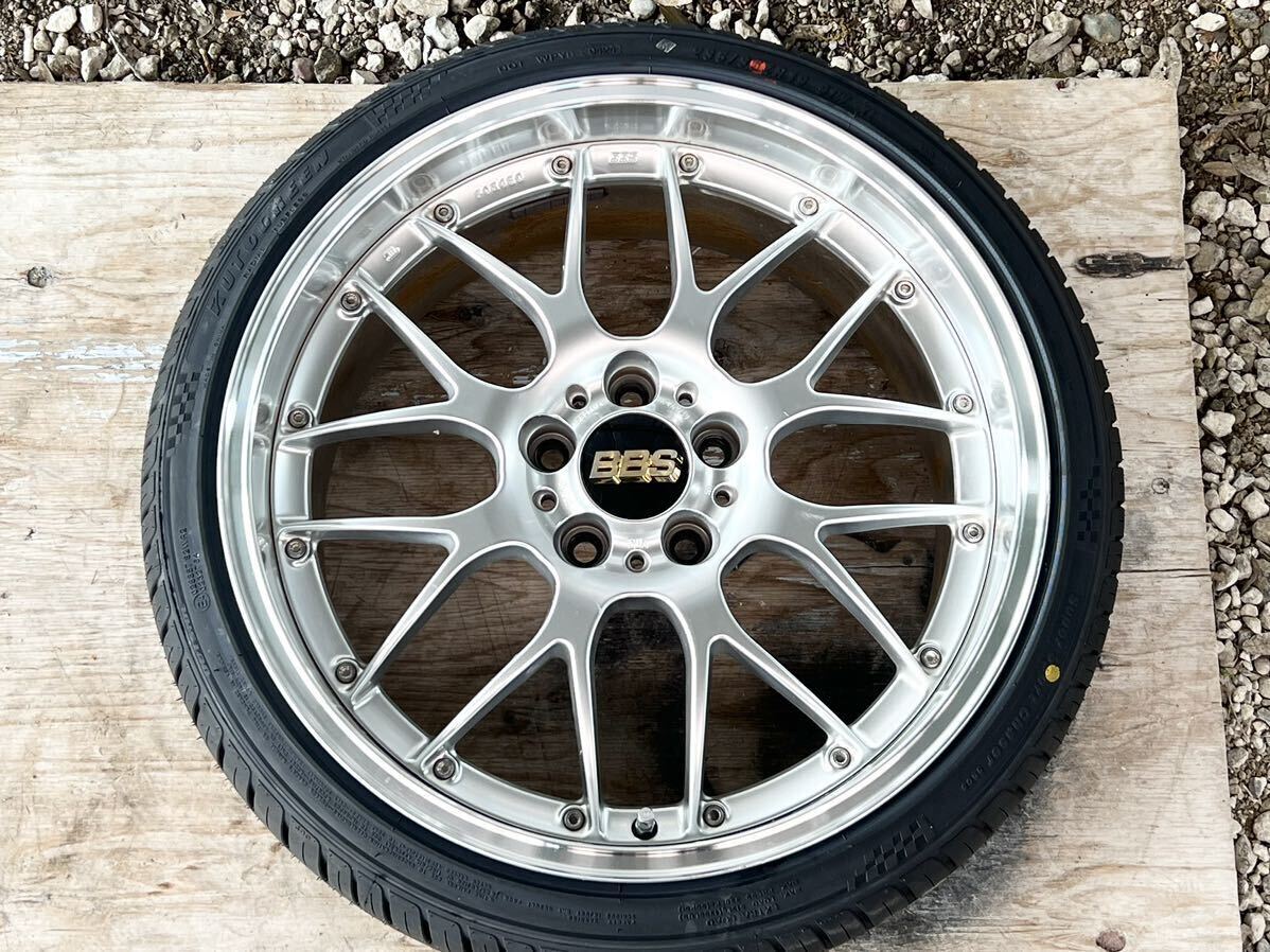 BBS RS-GT 19インチ PCD114.3 5穴 8.5J+43 9.5J+45 RS970 RS971 235/35ZR19 新品タイヤ付 FORGED 鍛造 セダン ミニバン等に_画像4