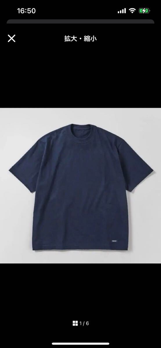 ennoy 3pack Tシャツ 裾ロゴ パックT XXL NAVY ネイビー_画像1