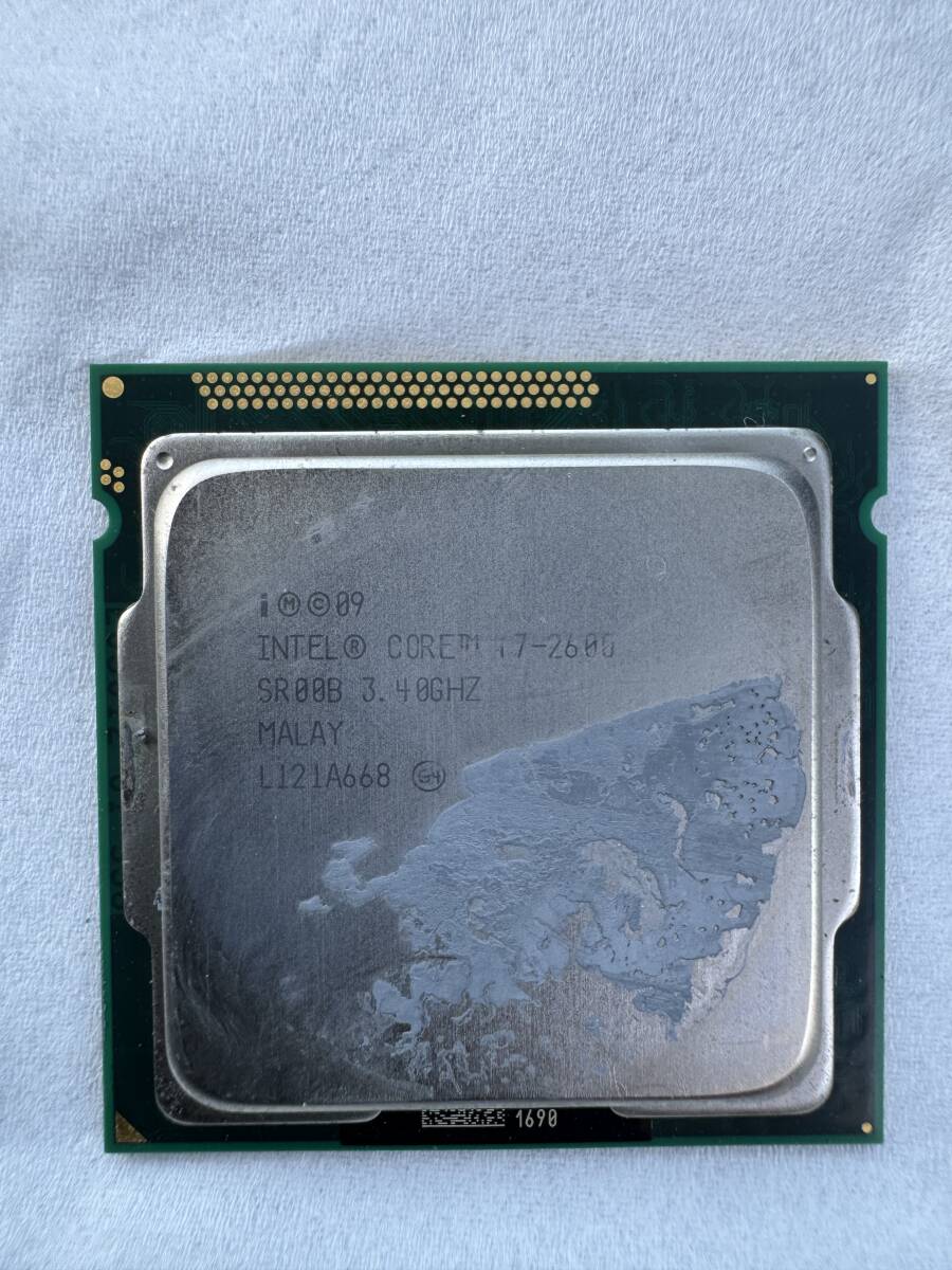 Intel CPU Core i7-2600 3.40GHZ送料無料 匿名配送_画像1