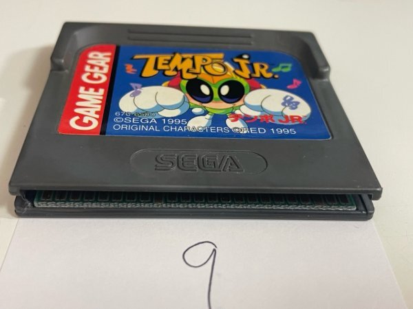 レトロゲーム SEGA セガ ゲームギア ソフトのみ  接点洗浄済 TEMPO JR. SAKA9の画像3