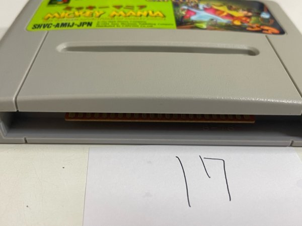 任天堂 SFC スーパーファミコン ソフトのみ  接点洗浄済 ミッキーマニア SAKA17の画像3