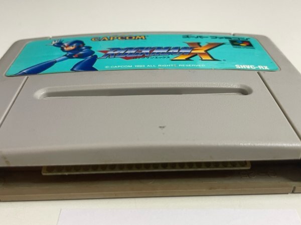 任天堂 SFC スーパーファミコン ソフトのみ  接点洗浄済 ロックマン X SAKA5の画像3