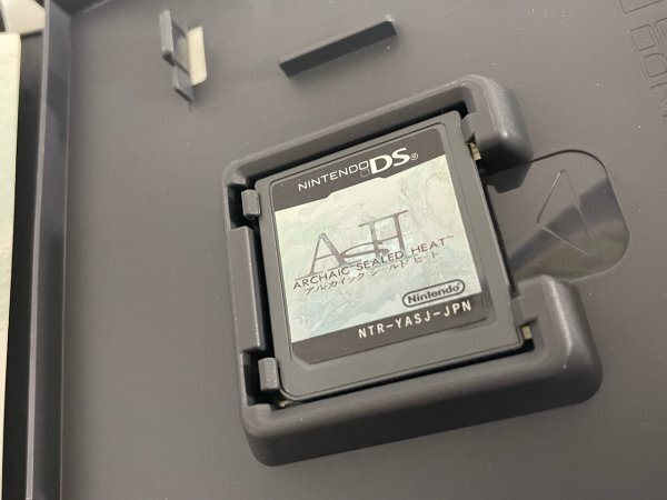 任天堂　DS　ニンテンドーDS　ケース説明書付き　 接点洗浄済 アルカイック シールド ヒート SAKA20_画像6