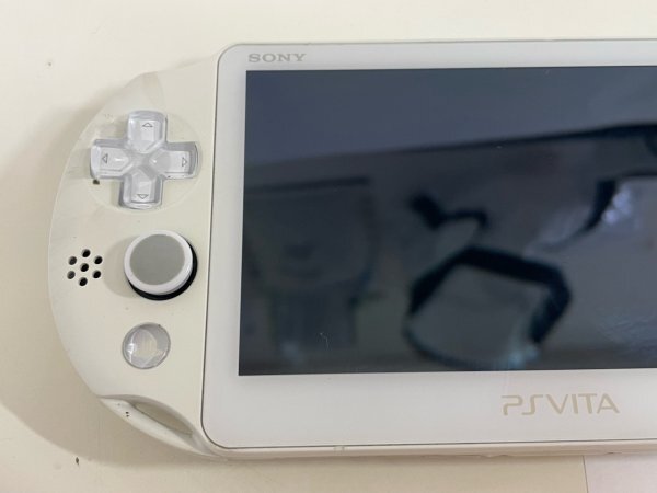 PSVITA PlayStation Vita PCH-2000 FINAL FANTASY X X2 ホワイト　動作未確認　本体　SAKA13_画像3