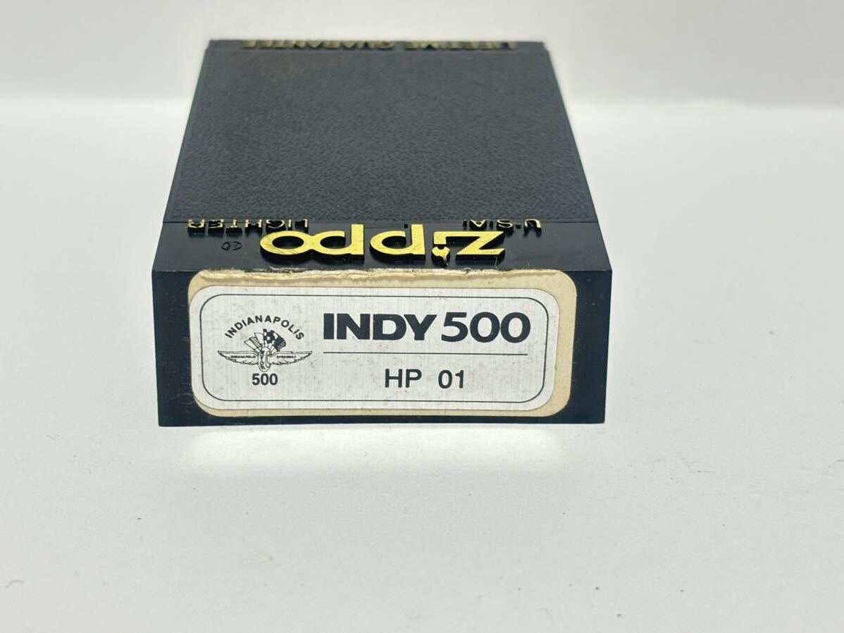 (5) ZIPPO ジッポ ジッポー オイルライター INDIANAPOLIS 500 MOTOR ケース付き シルバー系 喫煙グッズ_画像9