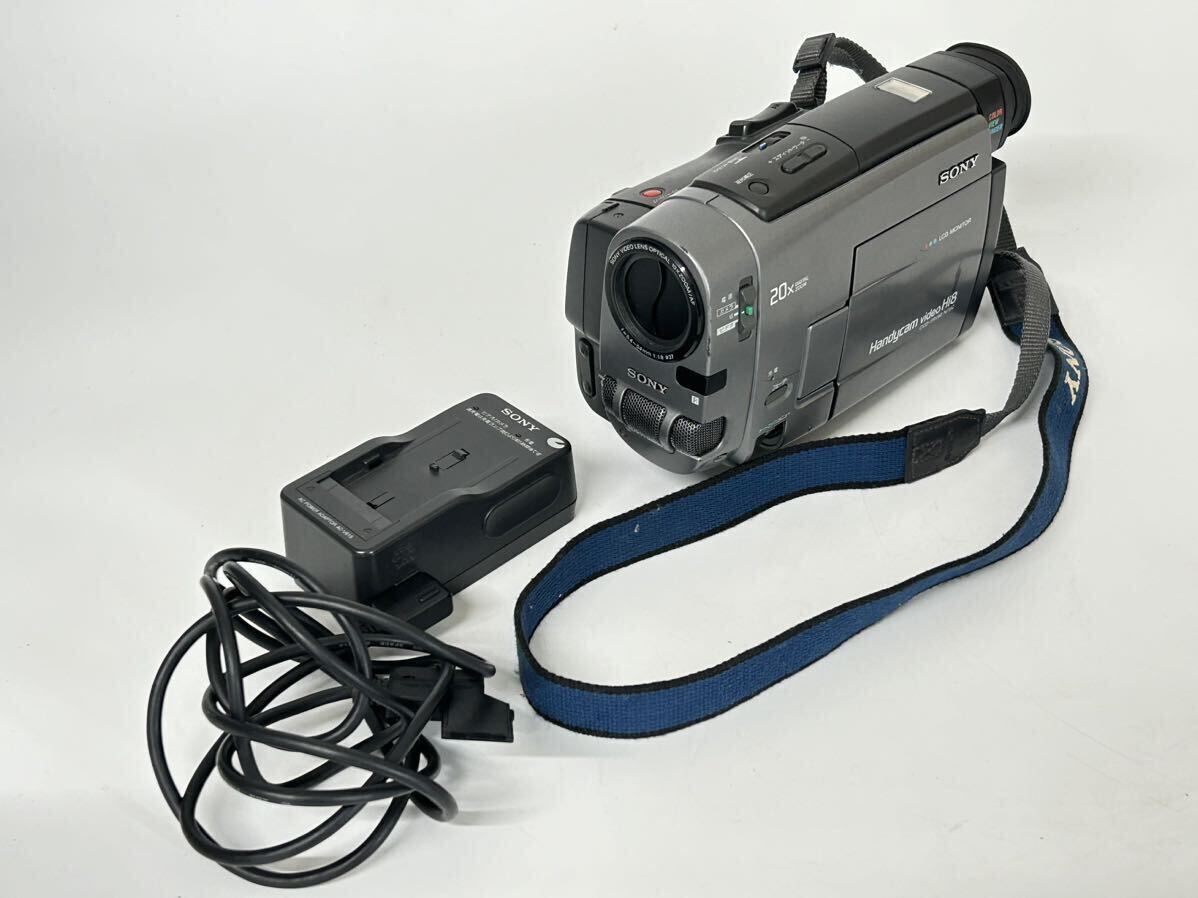 SONY ソニー Handycam video Hi8 CCD-TRV90 NTSC ビデオカメラVIDEO CAMERA RECORDER 453575_画像1