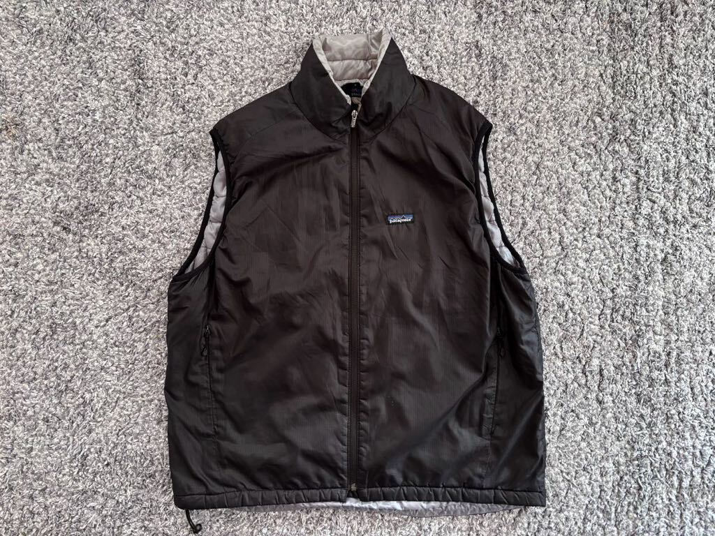 11152円 ☆ パタゴニア シェルドシンチラ ベスト (M) 黒 1990s 11152円 ☆ パタゴニア シェルドシンチラ ベスト (M) 黒 1990s