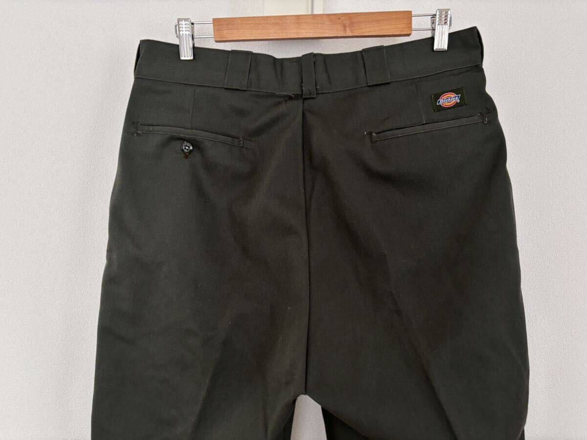 美品 USA製! Dickies ディッキーズ 874 ワークパンツ w36 オリーブ☆ 80s 90s BEN DAVIS carhatt チノパン ジャケット ブラック ビンテージ_画像5