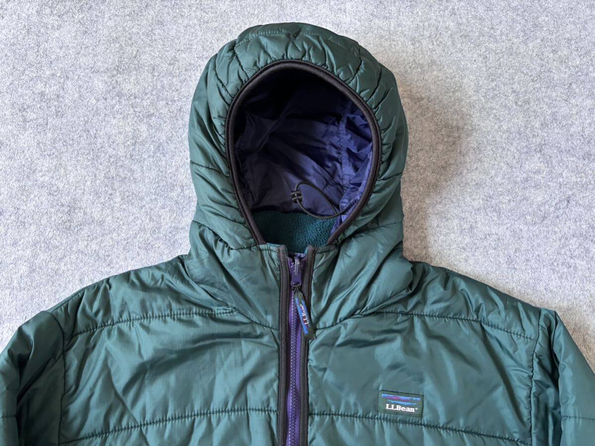 美品 80s L.L.BEAN USA製 プリマロフト パーカー L ☆ 70s 90s 美品 80s L.L.BEAN USA製 プリマロフト パーカー L ☆ 70s 90s
