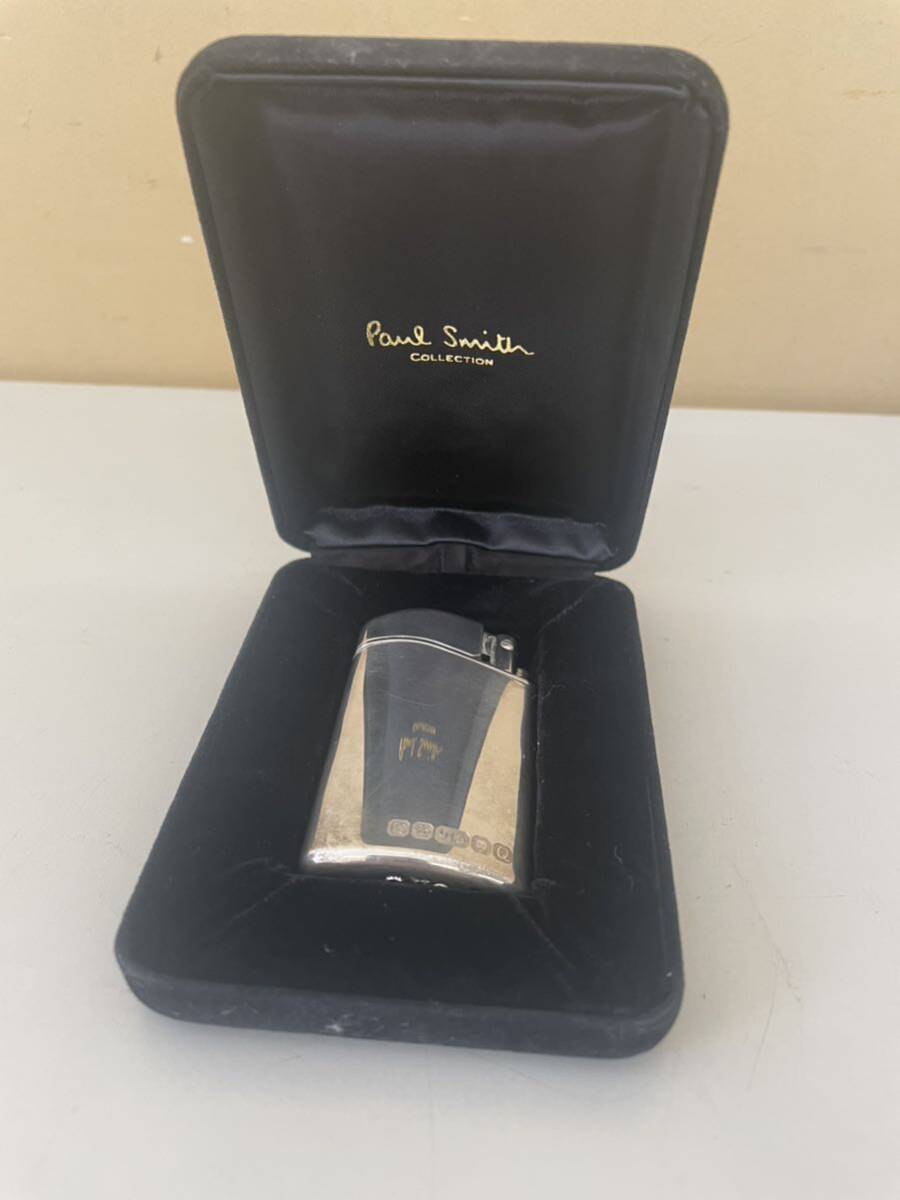 paul smith Paul Smith silver 925 antique lighter gross weight 60.6g SILVER smoking . storage goods [6883]