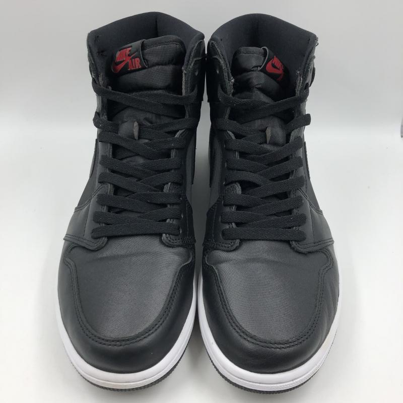 【中古】NIKE AIR JORDAN1 RETRO HIGH OG サイズ：29cm ブラックサテン 555088-060 ナイキ ジョーダン[240024462792]_画像2