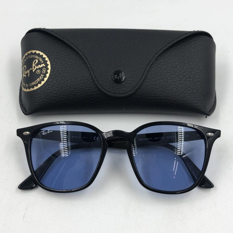 【中古】RayBan ASIA FIT ブラック×ブルーレンズ RB4258-F 601/80 レイバン アジアフィット[240024462835]_画像9