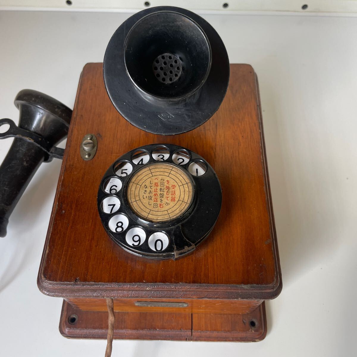 2 number ornament telephone machine, antique telephone machine, retro telephone machine 