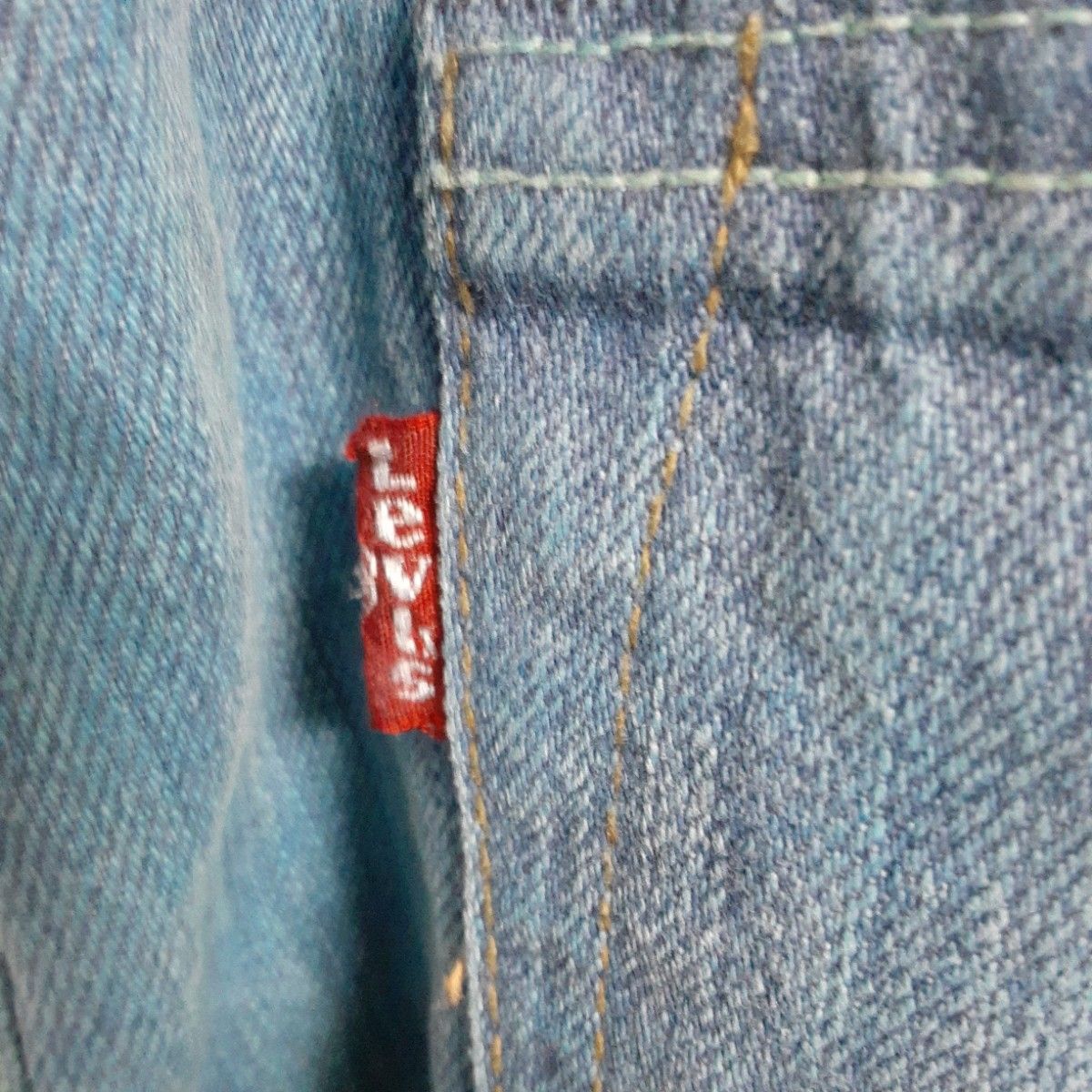 Levi's　501　デニム　パンツ　後染め　メキシコ製　インディゴ