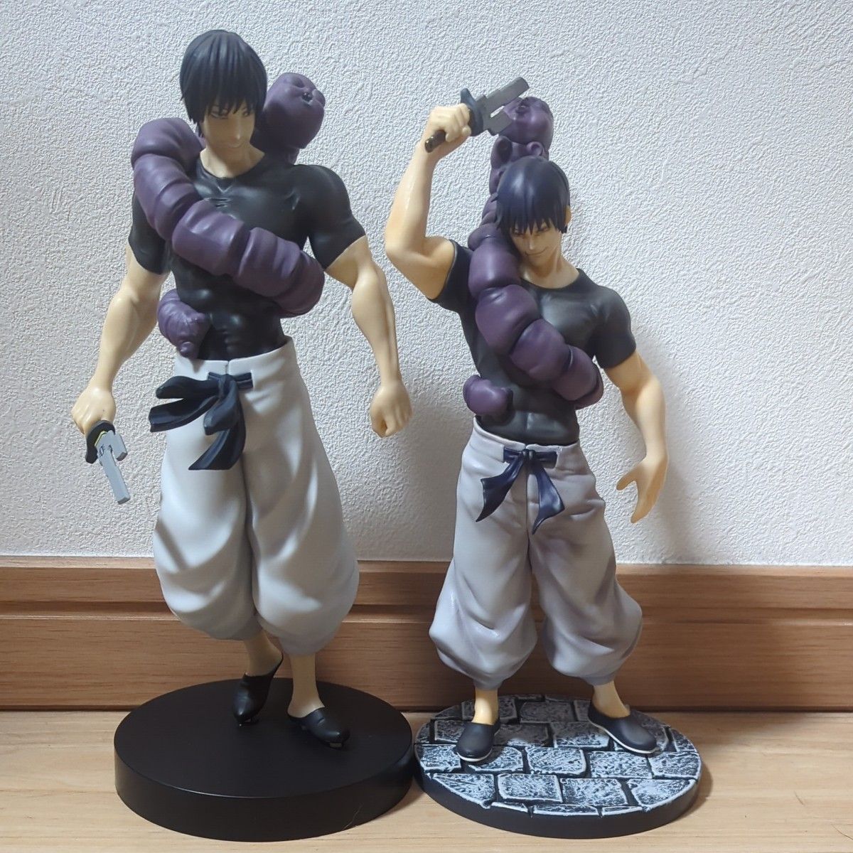 呪術廻戦 懐玉 玉折 伏黒甚爾 フィギュア 2種 全力造形 呪術廻戦 懐玉 玉折 伏黒甚爾 フィギュア 2種 全力造形