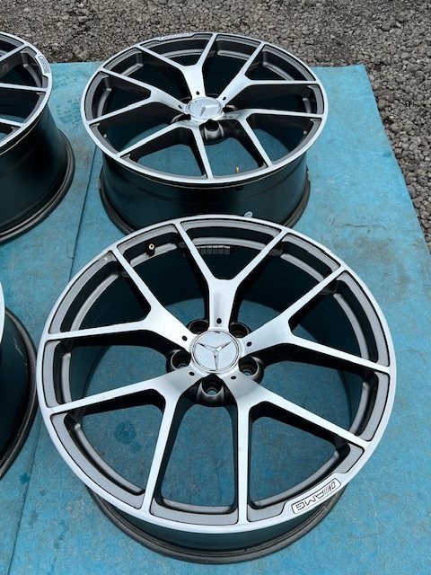 中古ホイール４本セット　メルセデスベンツ AMG BBSタイプ 8.5J×20+45 PCD112 ハブ-66.6 MERCEDES-BENZ _画像9