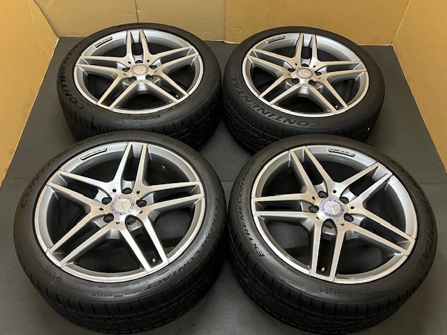 ホイール付タイヤ４本セット メルセデスベンツ純正 W212 W207 AMG Eクラス 18x8.5J+48 9J+54 112-5 4本 A212 W204 W205 W206 W213 W212 _画像8