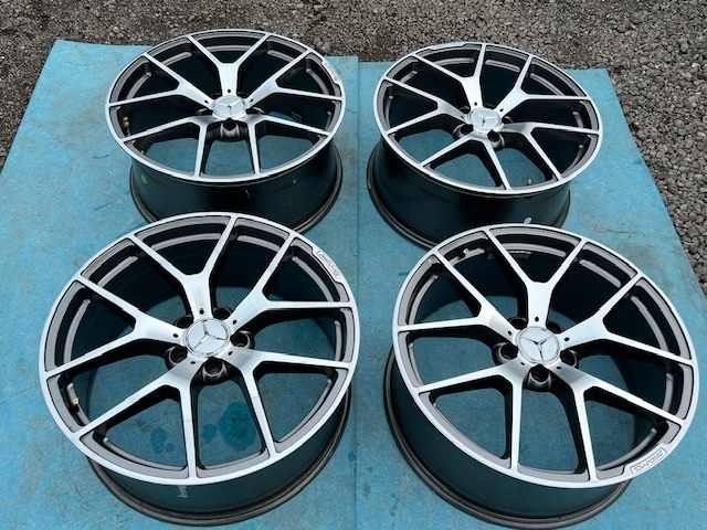 中古ホイール４本セット　メルセデスベンツ AMG BBSタイプ 8.5J×20+45 PCD112 ハブ-66.6 MERCEDES-BENZ _画像10