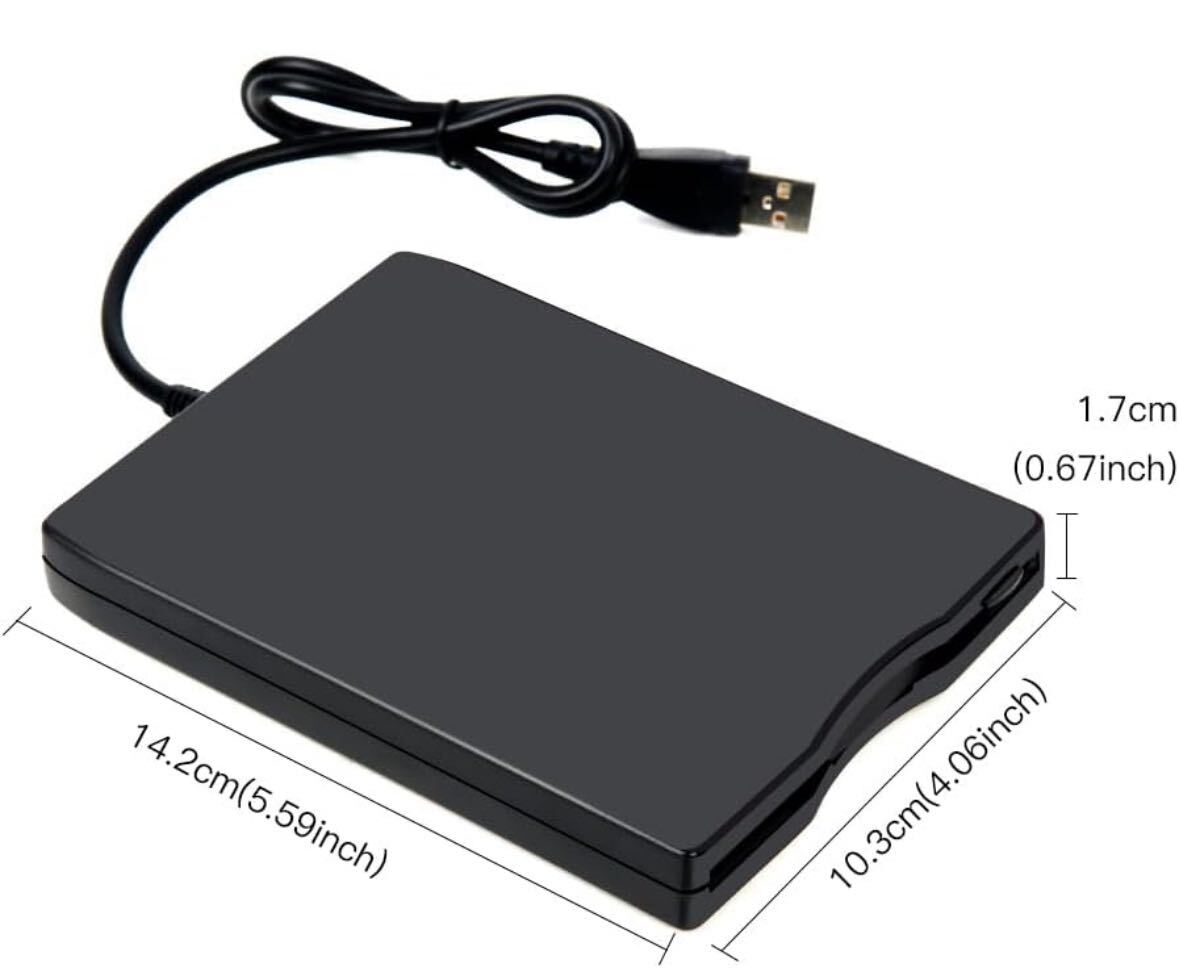 Kinetxiaxia USBフロッピーディスクリーダー テープドライブ フロッピーディスクからUSBコンバーターに簡単に変換 Zipドライブリーダー付き_画像7