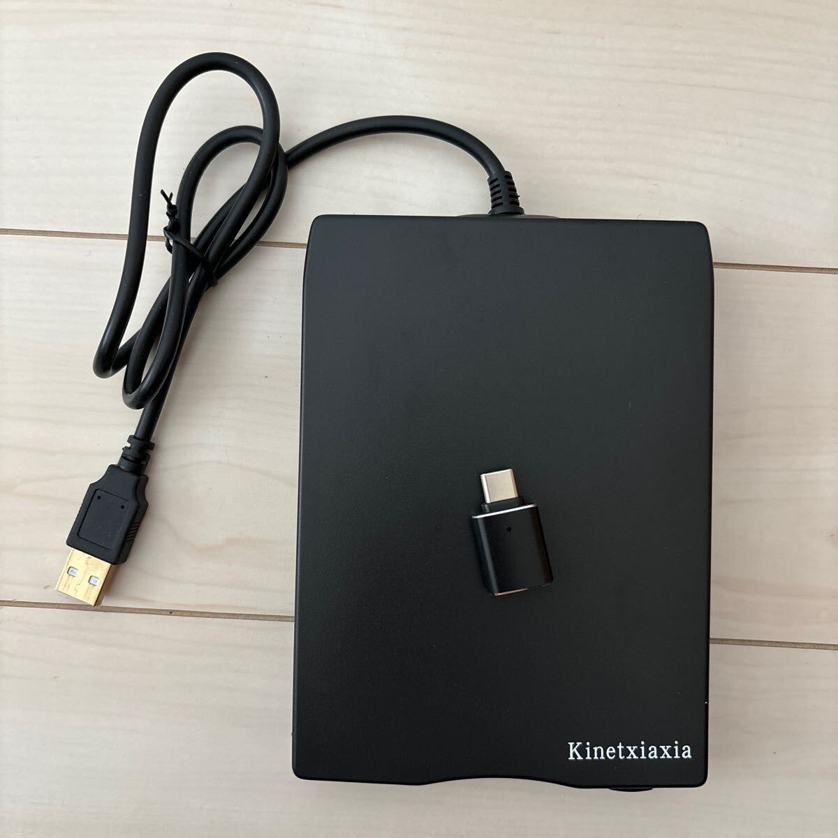 Kinetxiaxia USBフロッピーディスクリーダー テープドライブ フロッピーディスクからUSBコンバーターに簡単に変換 Zipドライブリーダー付き_画像1