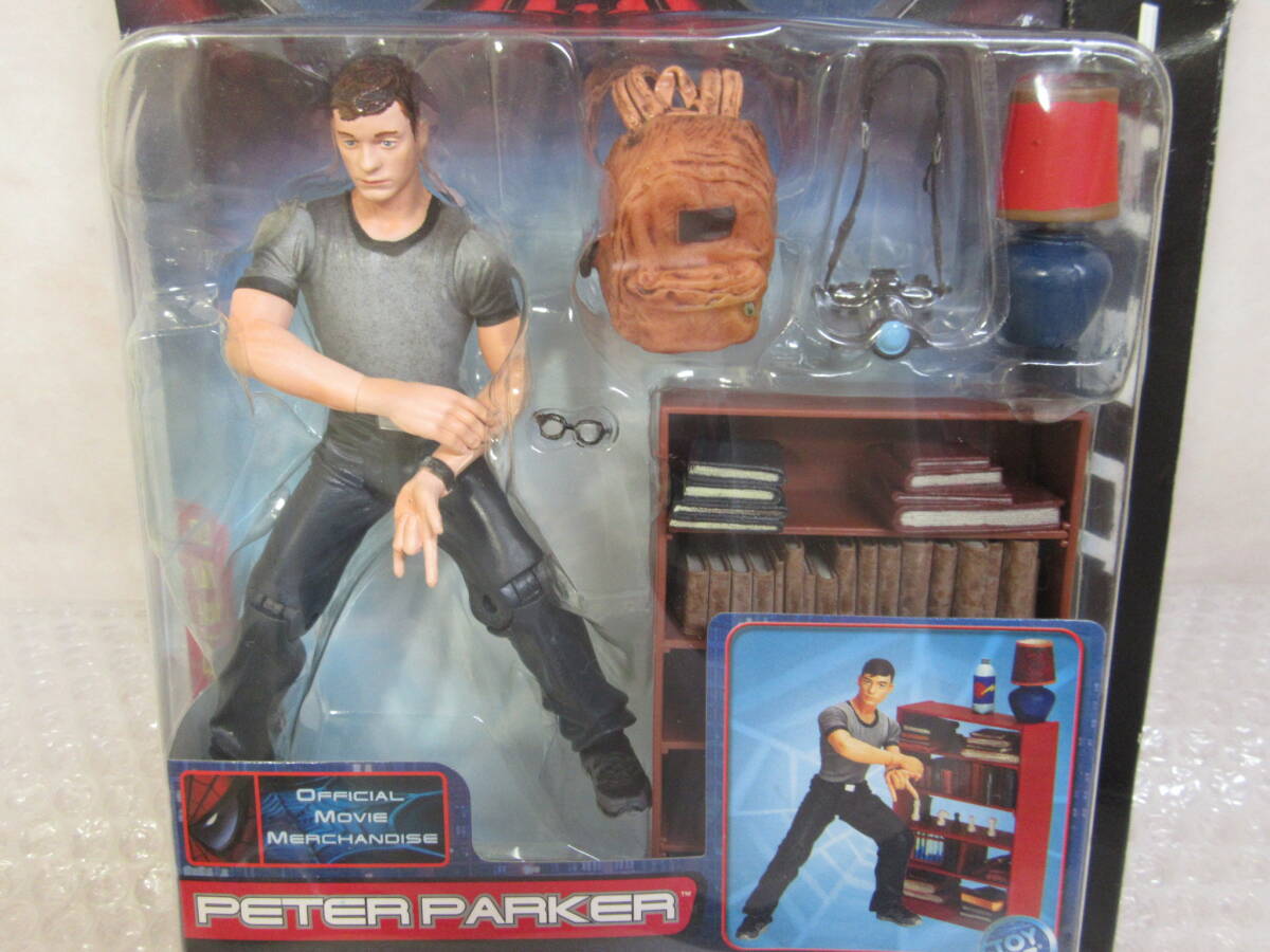 [ фигурка ] Spiderman /... *   парка /PETER PARKER/TOY BIZ/ игрушка .../SPIDER-MAN