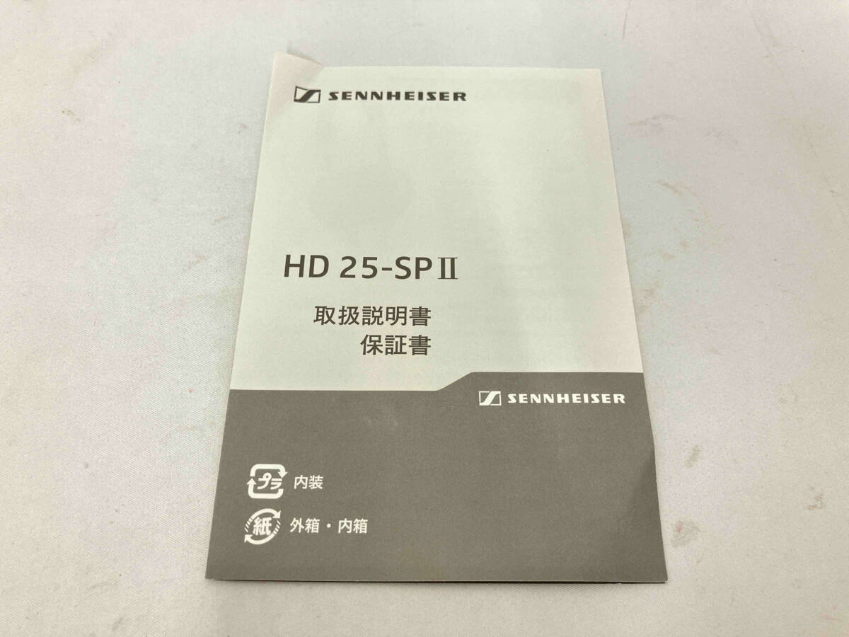 SENNHEISER HD25-SP 2 DJ Headphone ヘッドホン・イヤホン(01-01-19)_画像6