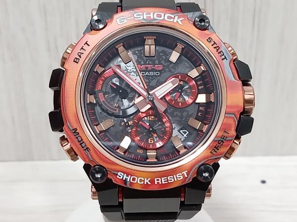 【かっこいい！G-SHOCK】CASIO／MTG-B3000FR／221209A0692／高級腕時計／40thモデル／電波ソーラー／オレンジ／時計の画像1