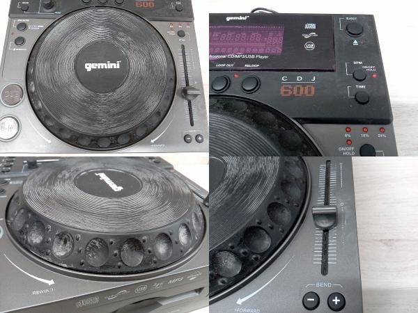 周辺機器 gemini CDJ-600 DJ機能搭載CDプレイヤー_画像7