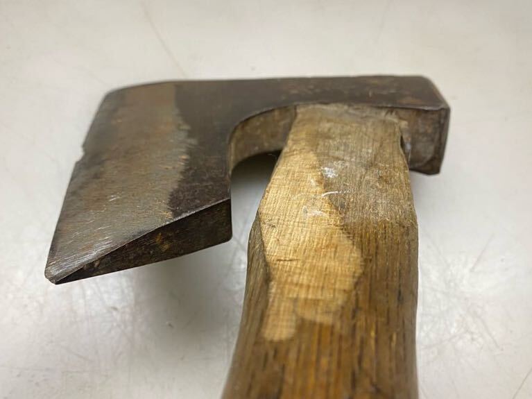65017 топор дрова десятая часть рука топор Zaimei . родители б/у плотничный инструмент старый инструмент 