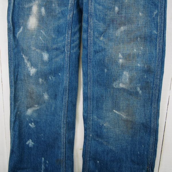  Ralph Lauren RALPH LAUREN RUGBY краска обработка Denim painter's pants (25) голубой 