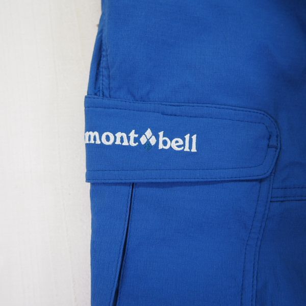 モンベル mont-bell ストレッチカーゴパンツ Kid's 1105563(150)ブルー_画像6