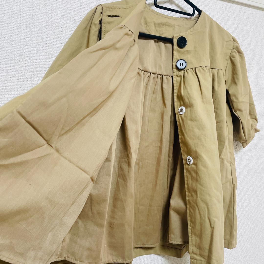  new goods Kids 115~120 trench coat outer jacket outdoor 