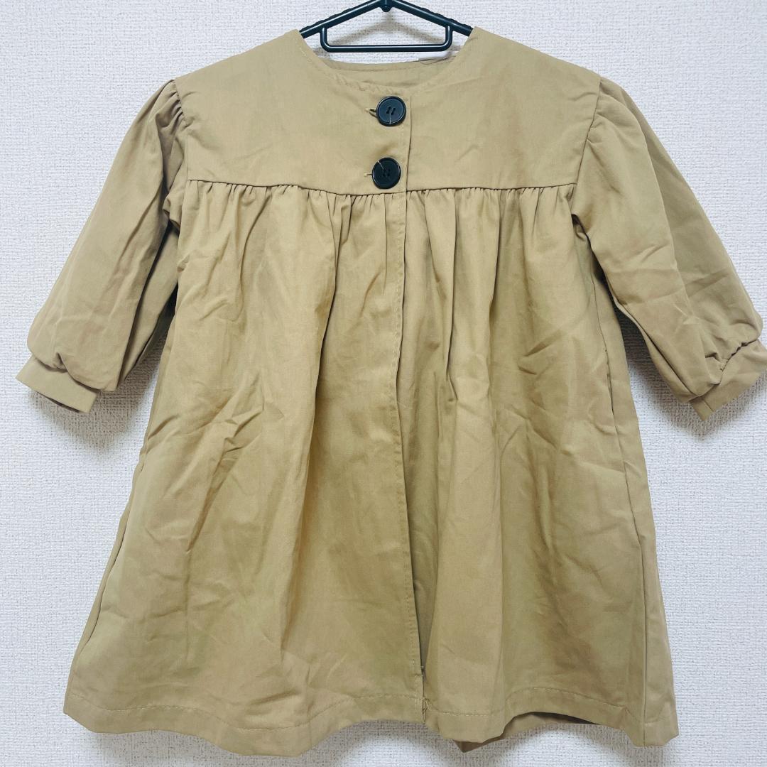  new goods Kids 105-115 trench coat outer jacket outdoor 