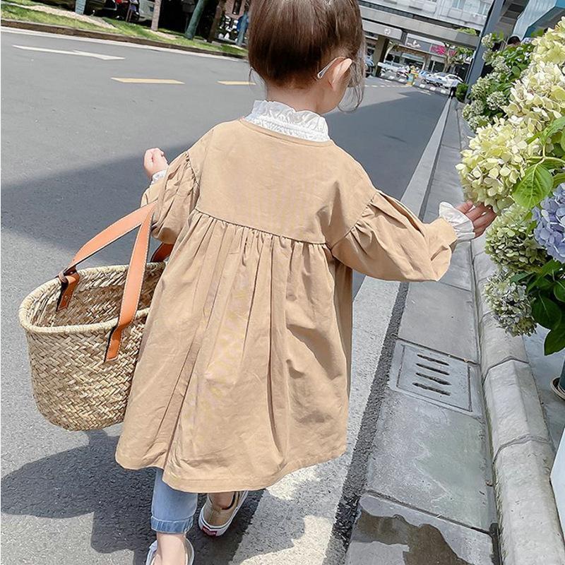  new goods Kids 105-115 trench coat outer jacket outdoor 