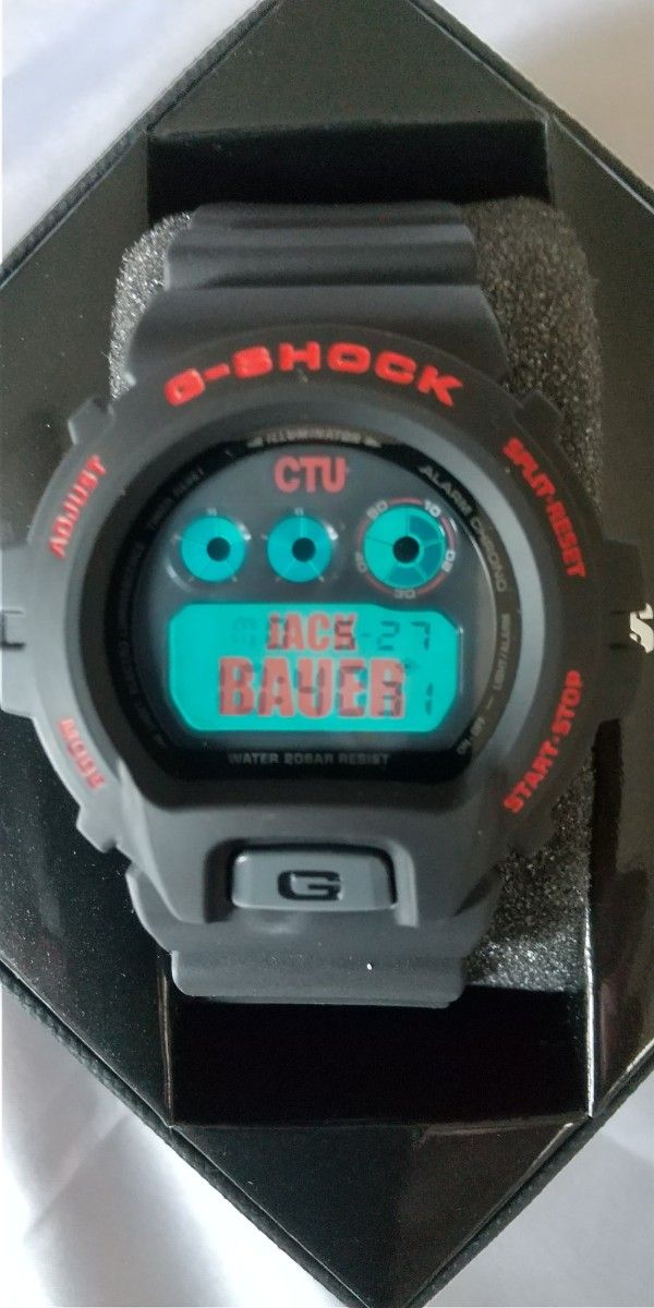 美品】CASIO カシオ 24 TWENTY FOUR CTU G-SHOCK ジャック 美品】CASIO カシオ 24 TWENTY FOUR CTU G-SHOCK ジャック