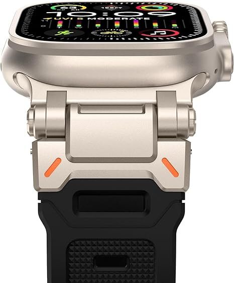 [GLILAVOX] アップルウォッチ バンド スポーツ Compatible with Apple Watch Ultra/Ultra 2/Series 9/8/7/SE/6/5/4/3/2/1 49mm/45mm/44mm_画像2