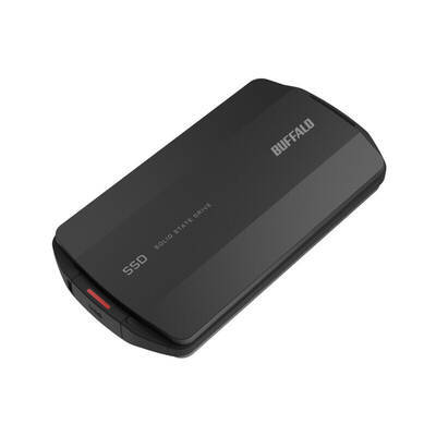 新品・未開封 BUFFALO 1TB ポータブルSSD SSD-PHP1.0U3-BA（ブラック）の画像1