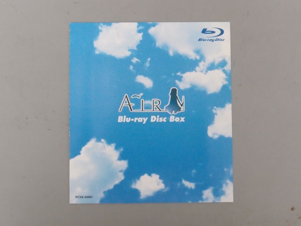 Blu-ray Disc BOX AIR совершенно первый раз ограниченный выпуск 