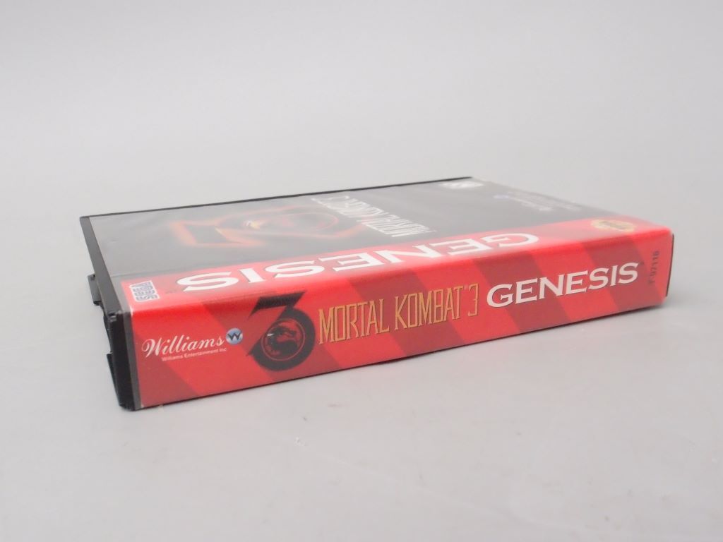 GENESIS overseas edition Mega Drive soft [MORTAL KOMBAT 3] case manual attaching . operation not yet verification 