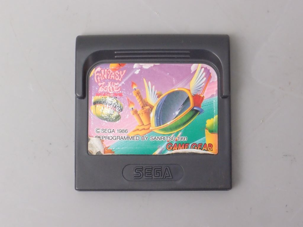 GAME GEAR Game Gear soft [ fantasy Zone gear o Pao paJr.. adventure ] box manual attaching . operation not yet verification 