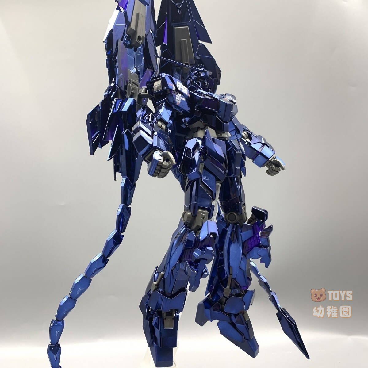 【DABAN MODEL】1/100 MG フェネクス ナラティブver 異色VER. スタビライザー付き メッキコーティング 6642A プラモデル 未組立_画像8