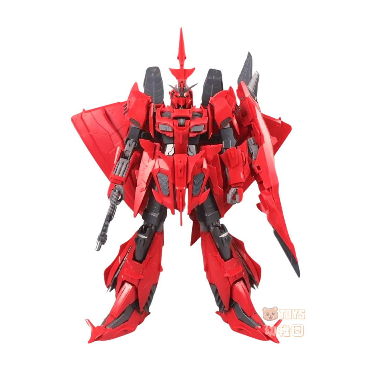 【DABAN MODEL】1/100 MG ゼータガンダム3号機P2型 レッド・ゼータ 変形可能 8824 プラモデル 未組立_画像2