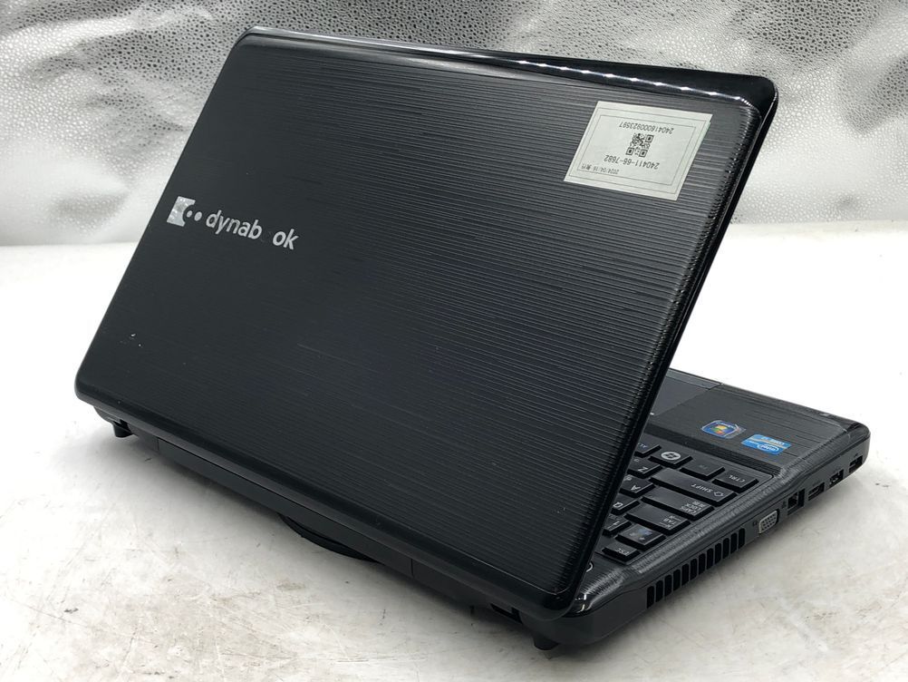 TOSHIBA/ノート/HDD 750GB/第2世代Core i7/メモリ4GB/4GB/WEBカメラ有/OS無-240416000923597の画像4