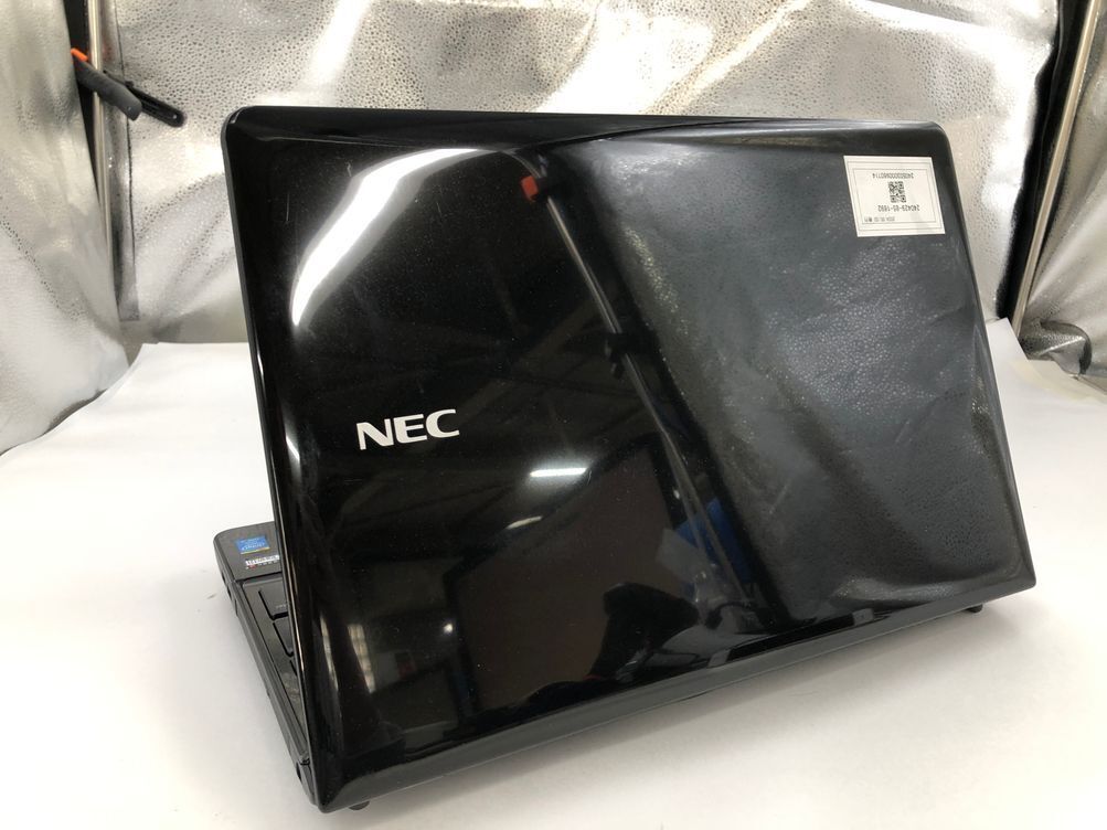 NEC/ノート/HDD 750GB/第4世代Core i3/メモリ4GB/4GB/WEBカメラ有/OS無-240503000960714_天板　M