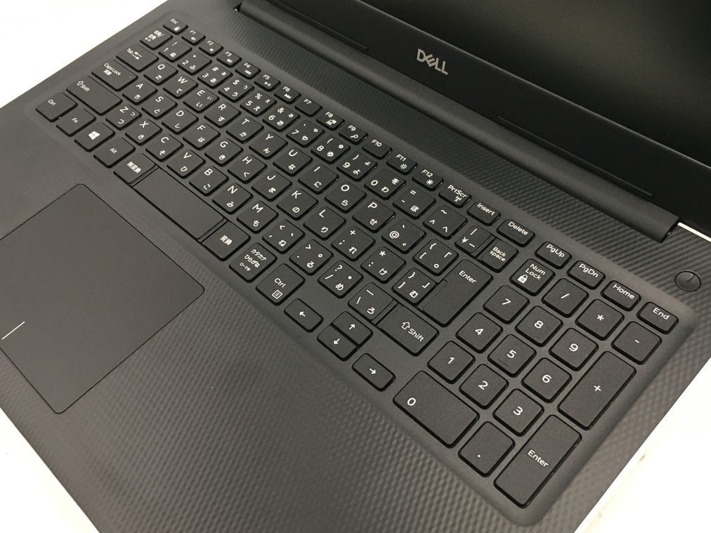 Dell/ノート/第10世代Core i5/メモリ8GB/WEBカメラ有/OS無-240412000918183_キーボード接写１