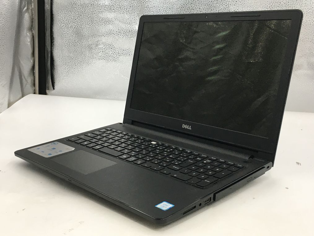 DELL/ノート/第6世代Core i3/メモリ4GB/WEBカメラ有/OS無/Intel Corporation Skylake GT2 [HD Graphics 520] 64MB-240117000741805_正面 M